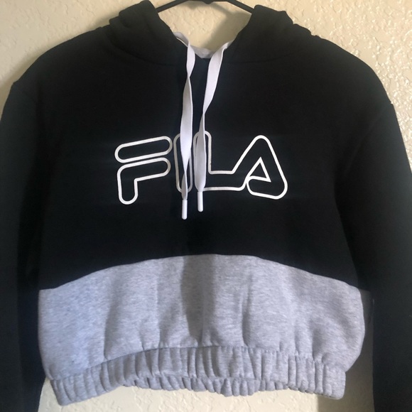 Fila crop hoodie - Picture 2 of 4